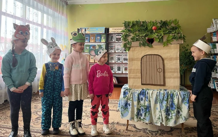 Дошколята отметили Международный день детской книги в библиотеке 5