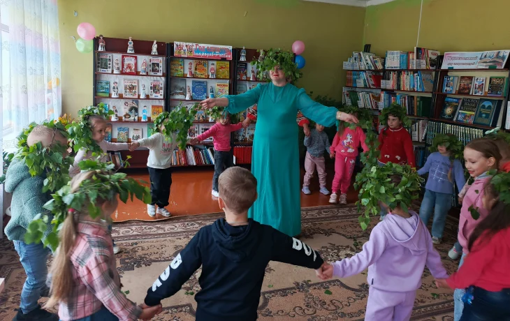 Троицу встречаем, березку завиваем 4
